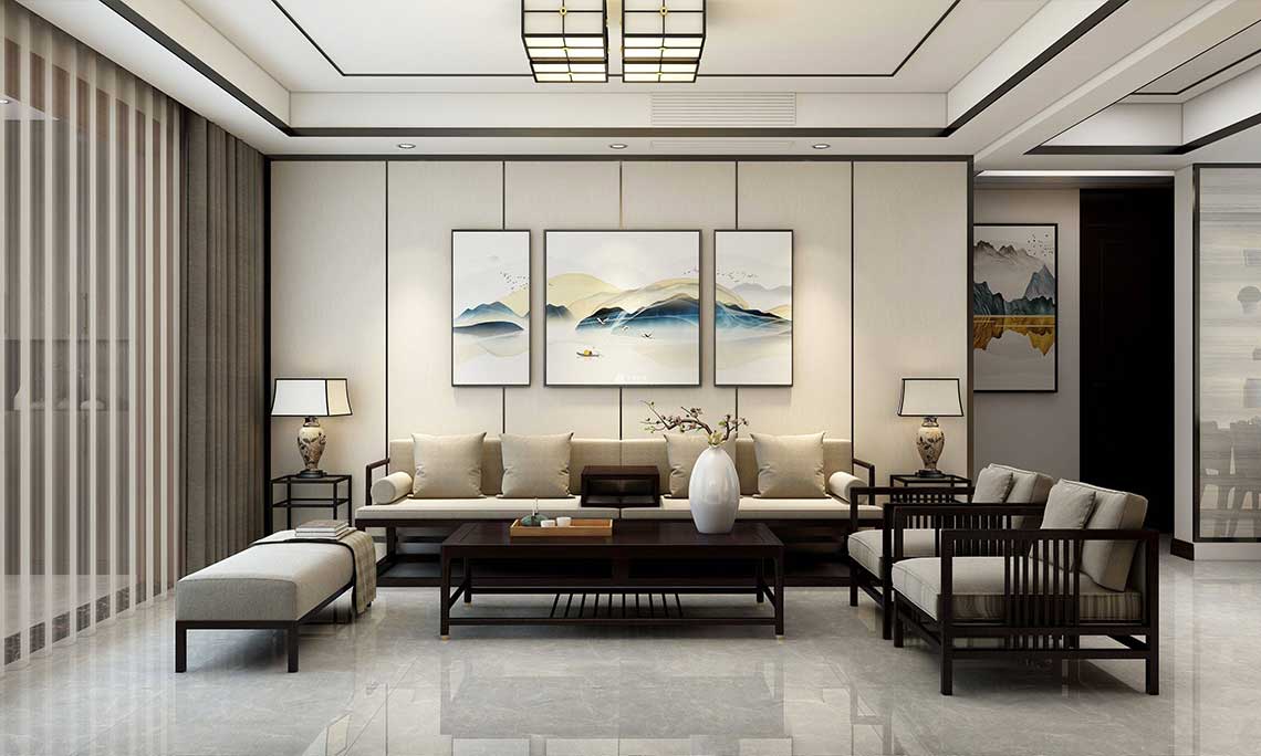 张家口新中式设计风格