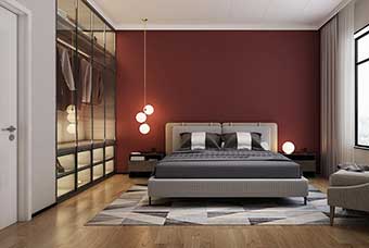 张家口现代风格-卧室