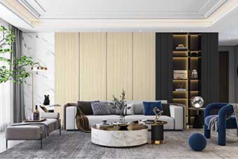 张家口客厅空间案例