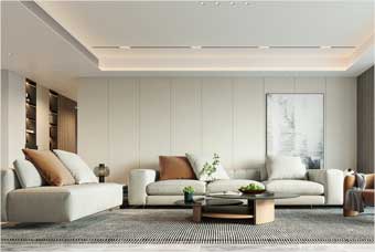 张家口客厅空间案例