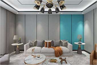 张家口客厅空间案例