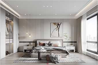 张家口卧室空间案例