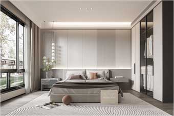 张家口卧室空间案例